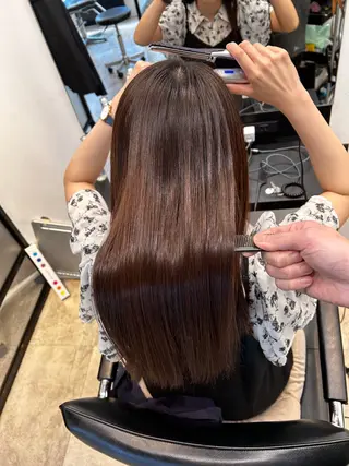 ロング salowin 原宿店所属・髪質改善ULTOWA 縮毛矯正モリムラのその他イメージ