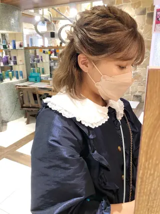 ヘアアレンジ 【ディレクター 🧸🤍田澤 唯那】のヘアスタイル