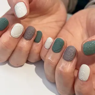 ネイル 藤本 楓のネイルデザイン