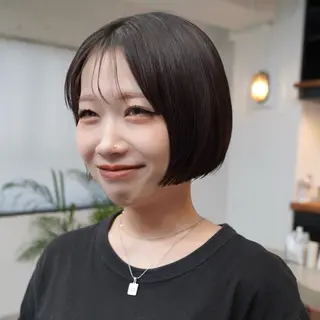 ショート i.+FERiCIA.所属・ボブ／アンニュイ 🌷しだひめな🌷のヘアスタイル