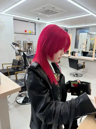 ミディアム カラー 𝐑𝐲𝐮𝐤𝐢 【店長】ALEAPのヘアスタイル