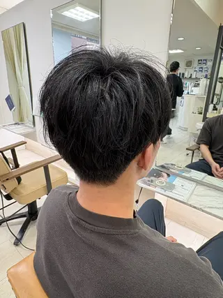 メンズ 栗田 優月のヘアスタイル