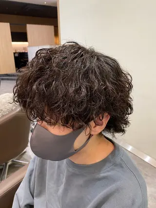 カラー メンズ メンズ特化LIBER 石川玲央のヘアスタイル