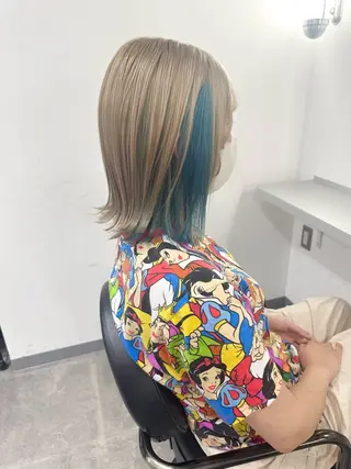 ショート カラー 篠崎 佑季のヘアスタイル