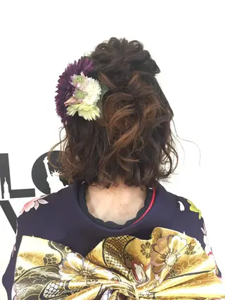 ミディアム ✂️小顔カット✂️ 山本有紀のヘアスタイル