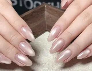 ネイル By moonネイル 🌷ワンホン/韓国風のネイルデザイン