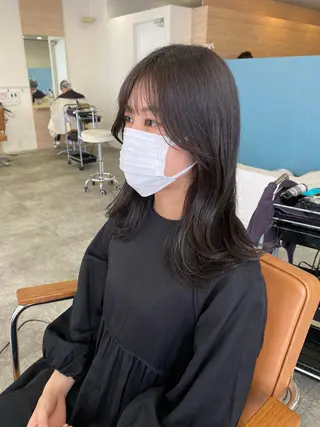 ロング CHAINON 木原崇了のヘアスタイル
