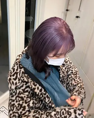 セミロング カラー Masena所属・💎韓国風レイヤー /ボブ💎Namiのヘアスタイル