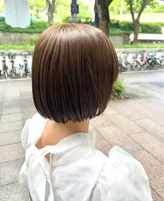 ショート 中山 優里のヘアスタイル