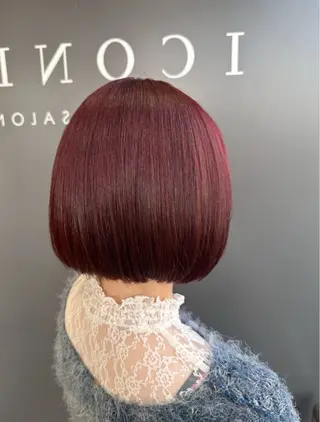 ショート カラー 🎀艶カラー🎀 大林未侑のヘアスタイル