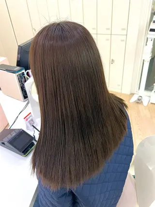 ロング ParveMix 佐々木梨紗🤍のヘアスタイル