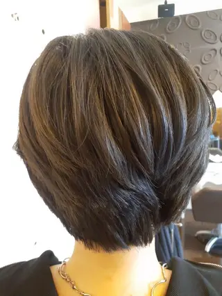 ショート LE'CIEL所属・前田 あきひろのヘアスタイル