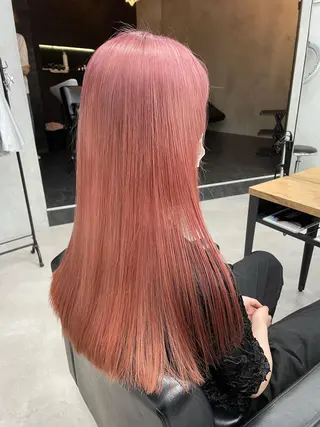 ロング カラー 韓国/ハイトーン/ ボブ🎀MIKU🎀のヘアスタイル