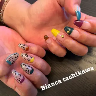 ネイル Bianca 立川店 小川のネイルデザイン
