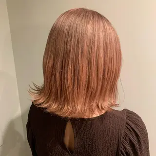 ミディアム ミディアムパーマ /癖毛パーマのヘアスタイル