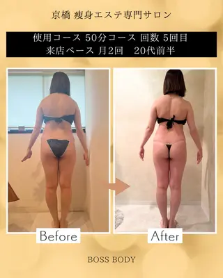 京橋 痩身エステ専門サロン BOSS  BODY所属・京橋痩身エステ専門サ ロンBOSSBODYのエステ・リラクイメージ