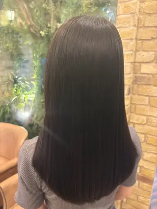 セミロング monan新宿店所属・新宿/髪質改善✨ 透明感カラー/須田のヘアスタイル