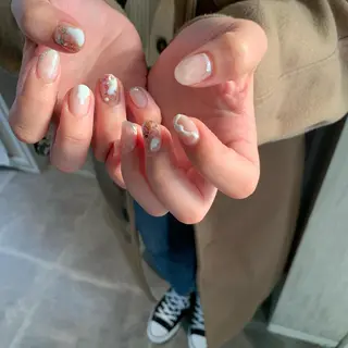 ネイル 《ニュアンスネイル》 risaのネイルデザイン