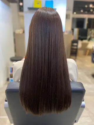 ロング 岩崎 恵実のヘアスタイル