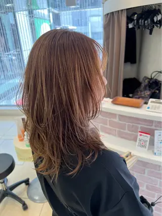 セミロング 🎀佐々木 想来🎀のヘアスタイル