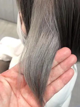 ショート ブリーチ/髪質改善 NYNY大久保のヘアスタイル