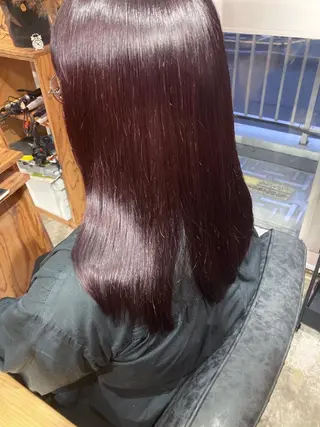 セミロング roka ノゾミのヘアスタイル