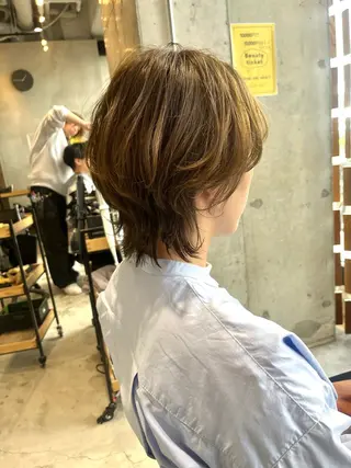 ショート カラー lolonois池田 /レイヤー/郷田遥のヘアスタイル