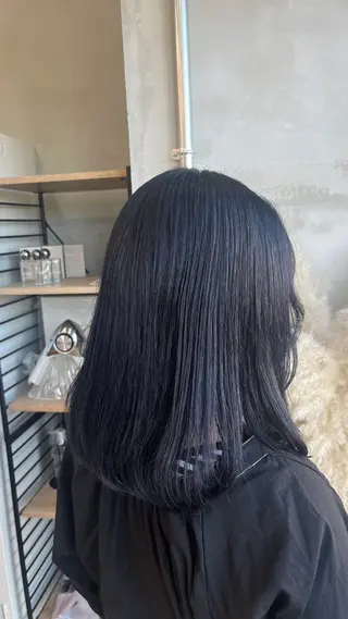 カラー 田中 萌のヘアスタイル