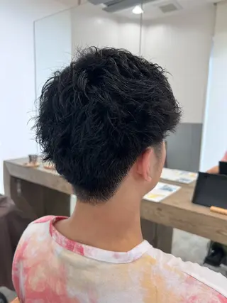 パーマ メンズ Hair & Beauty the B 岡崎店所属・山口 安美のヘアスタイル