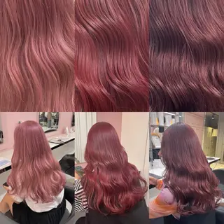 ロング 韓国ガーリー🤍暖 色カラー🤍misaのヘアスタイル