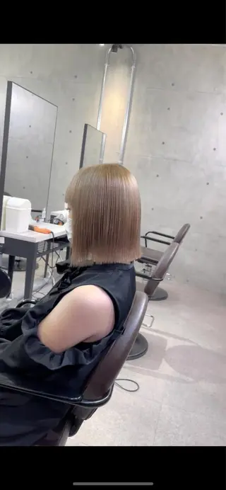 ショート カラー 髪質改善/ブリーチ /長山遼太郎のヘアスタイル