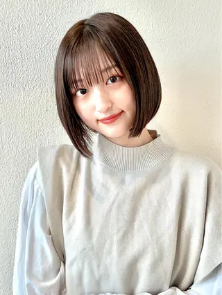 ミディアム カラー 市原 大翼のヘアスタイル