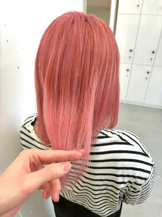 ミディアム カラー 🐶ひかる🐶 JILLSTUDIOのヘアスタイル