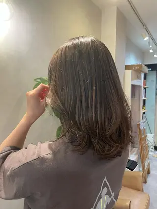 ミディアム salowin梅田茶屋町north所属・くがれいじ 梅田/ショート/ボブのヘアスタイル