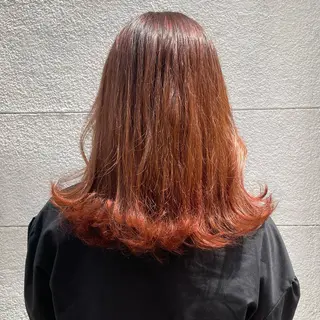 セミロング chic  有山 美瑠のヘアスタイル