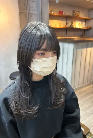 ロング manaka/カット モデル募集中📣💬のヘアスタイル