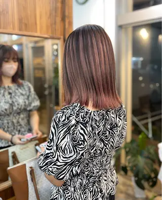 カラー G.O.A.T hair所属・Karen ✂︎GOAThairのヘアスタイル