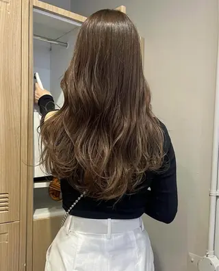 ロング カラー 透明感×レイヤーカッ ト🌼kiraraのヘアスタイル