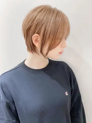 ショート カラー LA KING GINZA TOKYO所属・🧡ショートの達人 🧡SHOのヘアスタイル