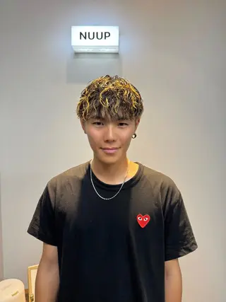 ショート メンズ 坂井夏美/メンズ/ ニュアンスパーマのヘアスタイル
