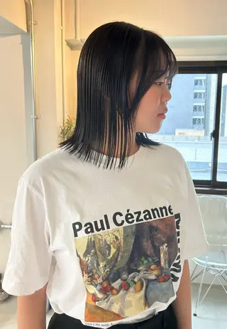 ミディアム FavyS所属・平田 りくのヘアスタイル