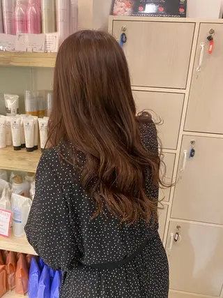 ロング Fuse所属・Hana ⭐️カラーモデル募集のヘアスタイル