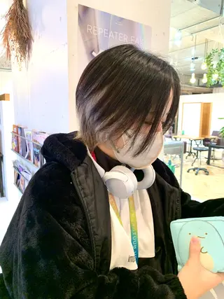 ショート 山田 梨乃のヘアスタイル
