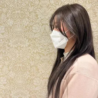 ロング カラー 🐠寒色系×パーマ 櫻井　麿偉🐏のヘアスタイル