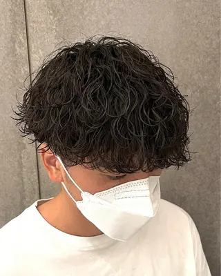 ショート パーマ メンズ 瀧野 翔吾【メンズ特化】のヘアスタイル