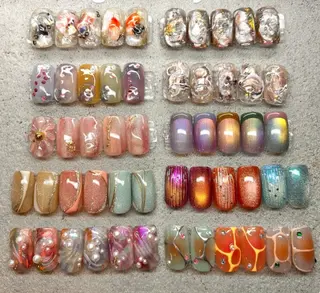 ネイル nail salon supe_所属・supe_ 八幡🐺*❅·̩͙のネイルデザイン