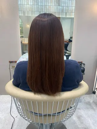 Lond Cheri所属・ひな🐥仙台/ ワンカラー/縮毛矯正のヘアスタイル