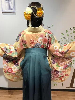 ヘアアレンジ 青野 文香のヘアスタイル