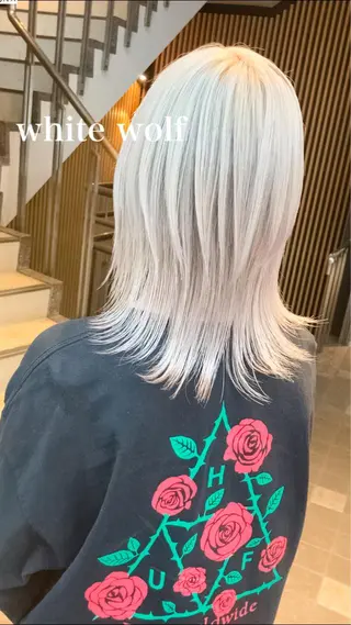 ミディアム カラー Selenehair 三条本店のヘアスタイル
