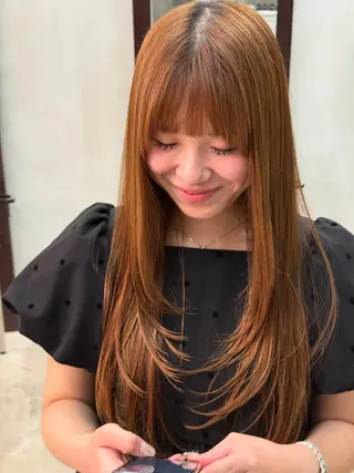 ロング M.SLASH センター北所属・竹内 貫のヘアスタイル